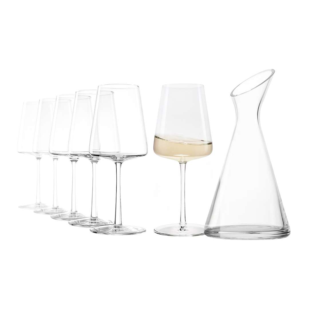 Stölzle Lausitz 0,4 l Craft bierglazen, 430 ml, set van 6, zeer