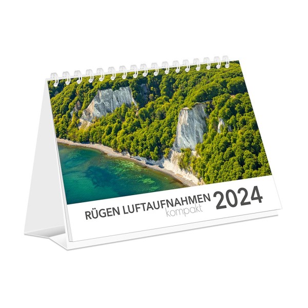Kalender 2024 - Rügen Luftaufnahmen kompakt