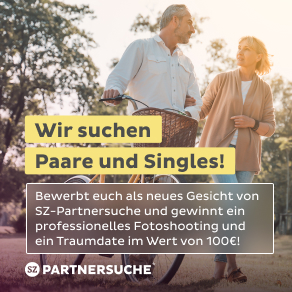 SZ-Partnersuche.de sucht ein neues Werbegesicht