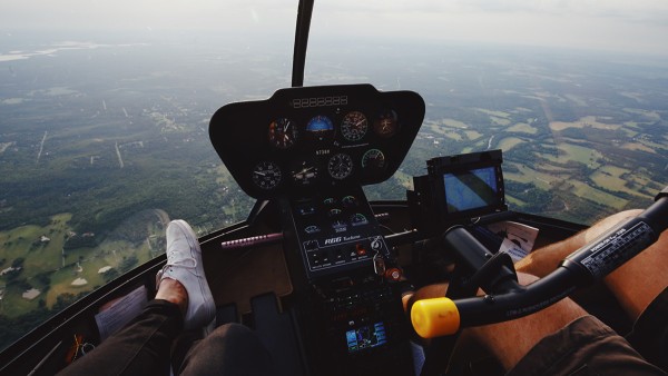 Hubschrauber Rundflug über Leipzig