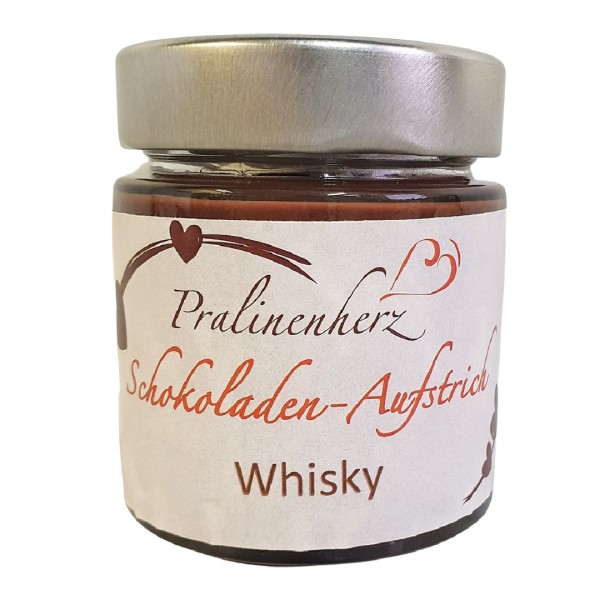 Pralinenherz - Schokoladen-Aufstrich - Whisky