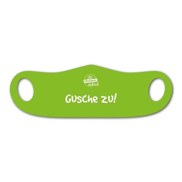 Mund- u. Nasenmaske Gusche zu!