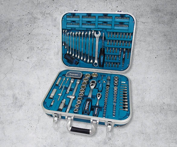 Makita Werkzeugset 227-tlg. im Alu-Koffer