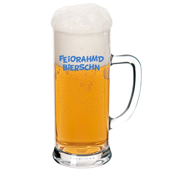 Bierglas Feiorahmdbierschn