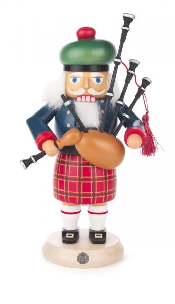 Nussknacker Schotte mit Dudelsack, 27,5cm