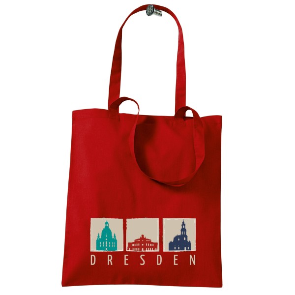 Stoffbeutel "Dresden 3er-Ansicht"