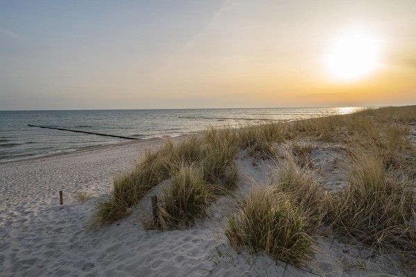 [Frühling/Sommer 2024] Wandbild Ostsee - Sonnenaufgang DDV DMOS22) (Motiv | Lokal über der Ostsee