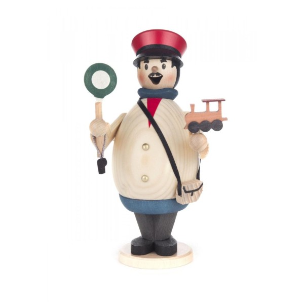 Räuchermann Max als Schaffner