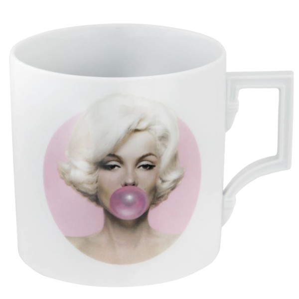 MEISSEN - Big Mug - Henkelbecher - Marilyn - Pink