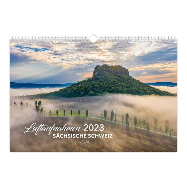 Kalender 2023 - Sächsische Schweiz Luftaufnahmen - 45 x 30 cm