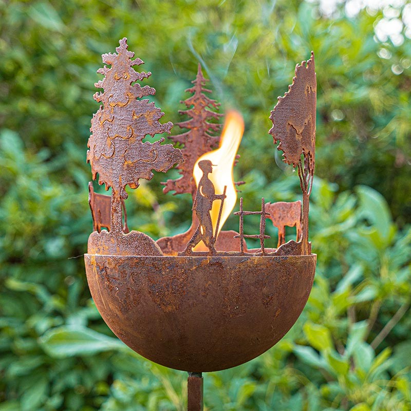 Edelstahl-Gartendeko für draußen kaufen - J. Tiedemann