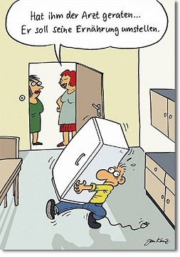 Magnet Ernährnungsumstellung