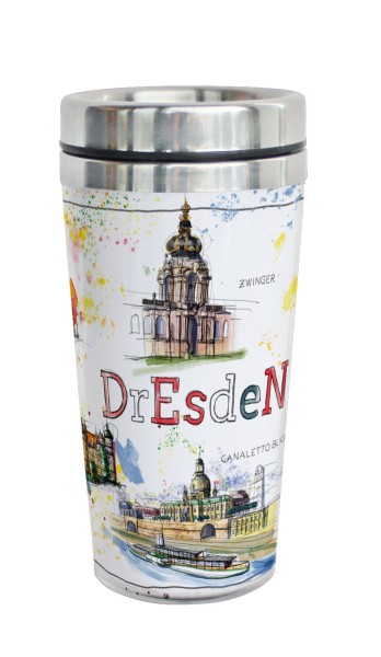 Dresden - Fineart: Coffee-to-go-Becher