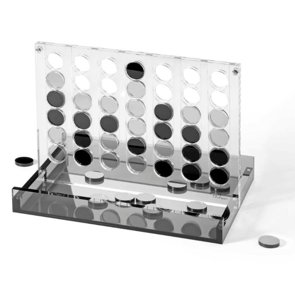 YAP Strategiespiel - 4 in einer Reihe - Vier gewinnt - Acryl