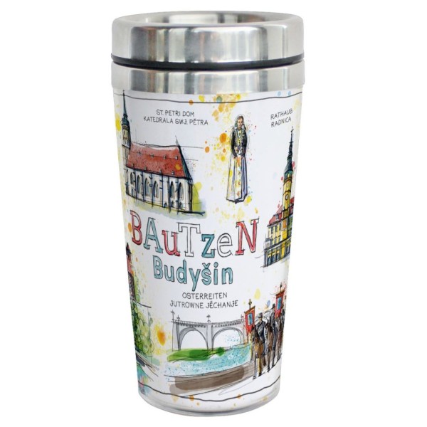 Bautzen - Fineart: Coffee-to-go-Becher