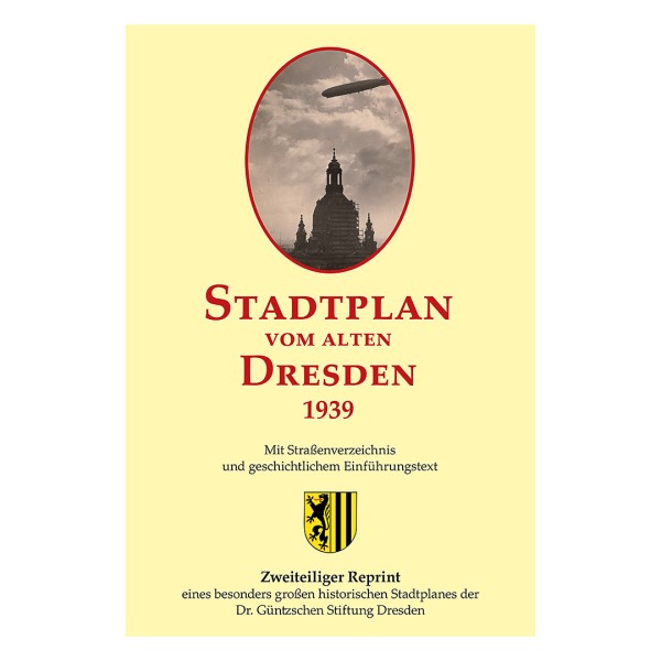 Stadtplan vom alten Dresden 1939