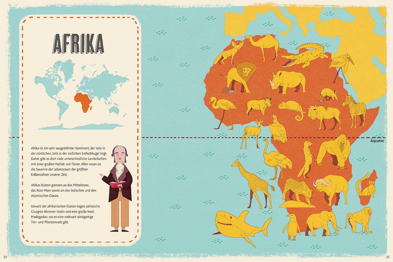 Mein großer Atlas der Tiere Geschenkideen Kinder DDV