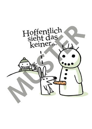 Postkarte Youtube Hase