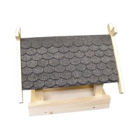 Vorschau: Vogelhaus Bausatz klein grau Vorschau: Vogelhaus Bausatz klein grau