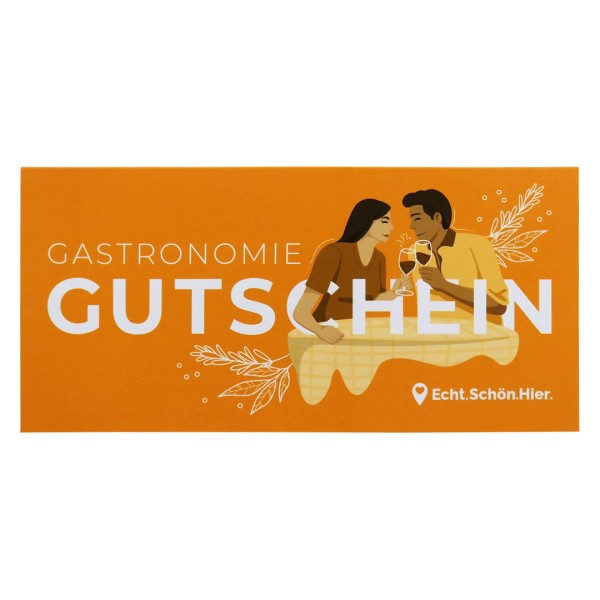 Gastronomie-Gutschein – Echt.Schön.Hier.