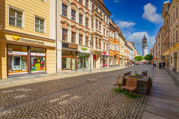 Wandbild Bautzen - Die Reichenstraße (Motiv DMBZ31)