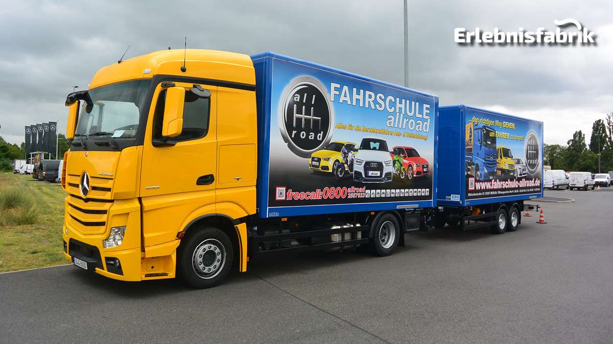 LKW selber fahren in Berlin | Fahrspaß ...
