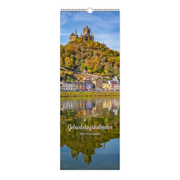 Geburtstagskalender - Deutschland - 15 x 40 cm