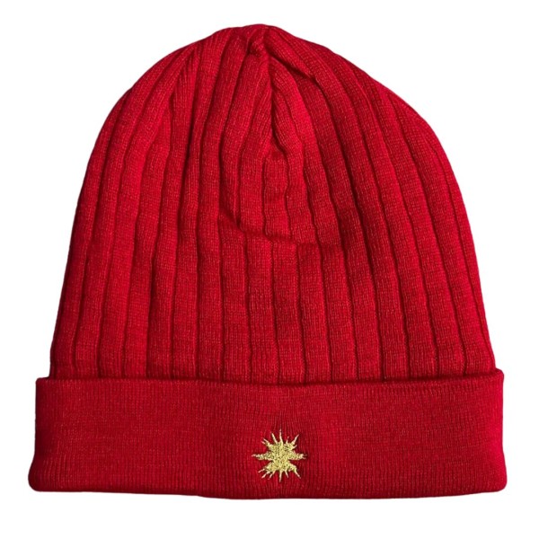 Beanie - Wintermütze rot für Erwachsene
