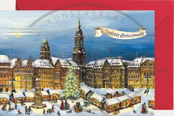 Mini-Adventskalender - Dresdner Striezelmarkt