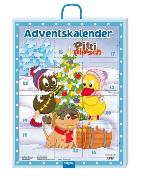 Adventskalender Pittiplatsch - Mini-Bücher