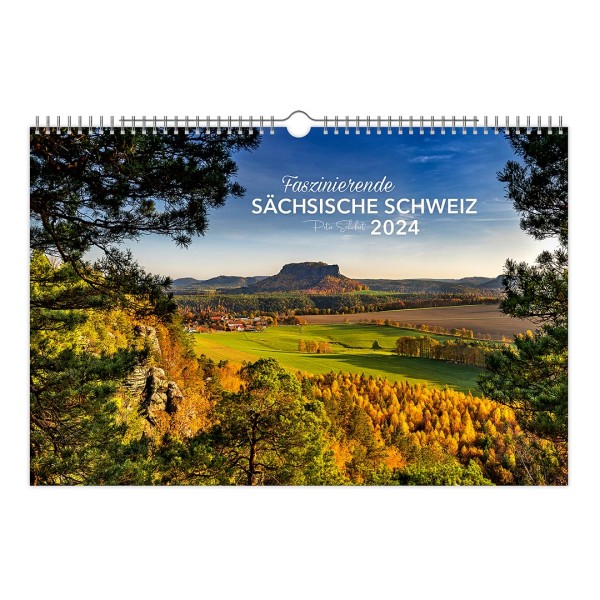 Premium-Kalender 2024 - Faszinierende Sächsische Schweiz - 60 x 40 cm