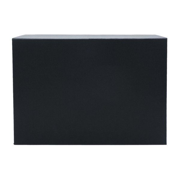 Geschenkbox - Schwarz mit Magnetverschluss (Größe 2 - 40 x 30 x 15 cm)