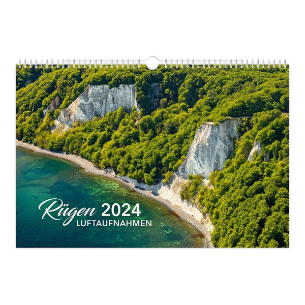 Kalender 2024 - Rügen Luftaufnahmen - 45 x 30 cm