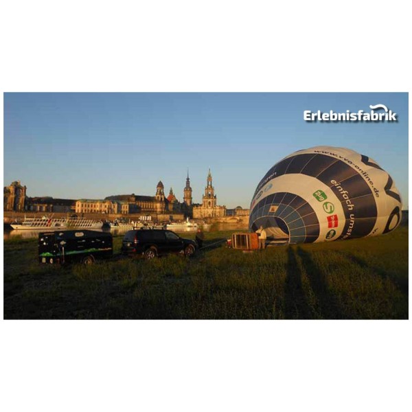 Heißluftballonfahrt mit Frühstück in Sachsen