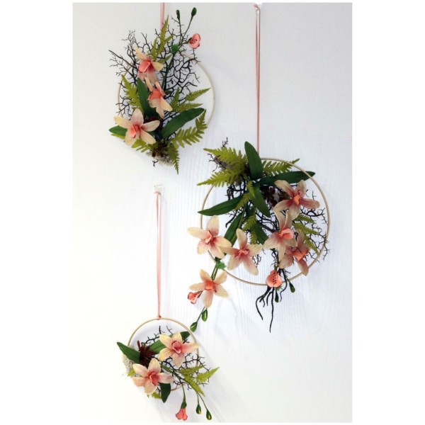 Blumenring Orchideentraum 3er-Set