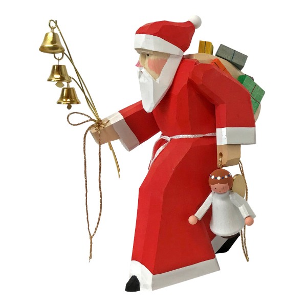 Weihnachtsmann mit Glocken