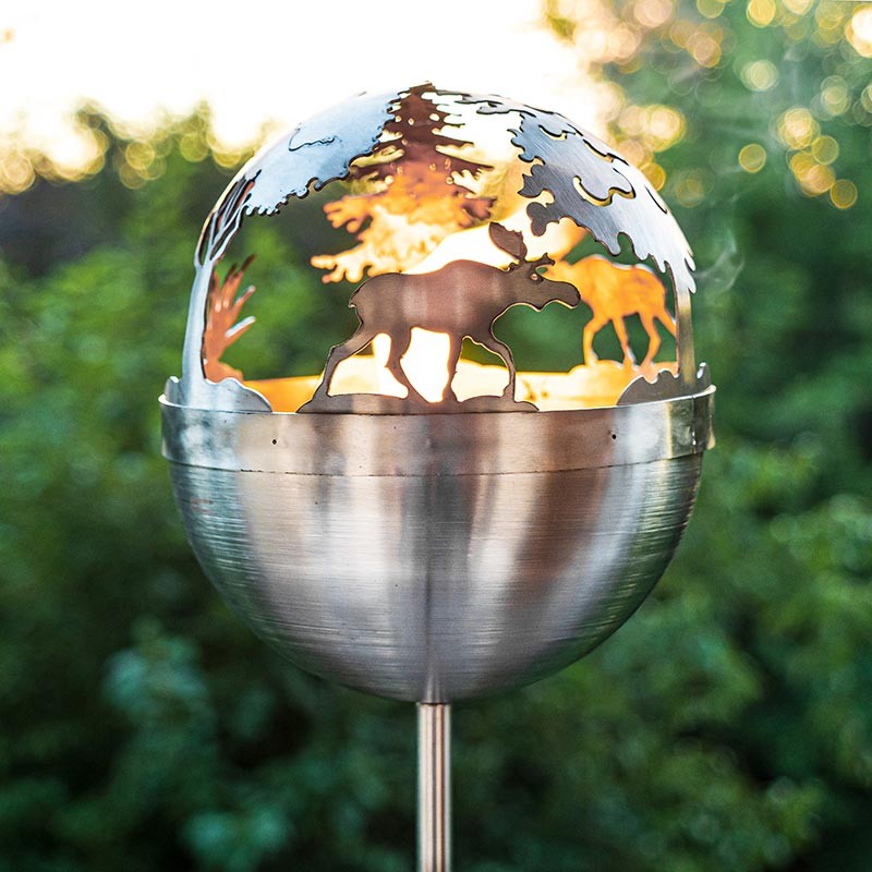Edelstahl-Gartendeko für draußen kaufen - J. Tiedemann