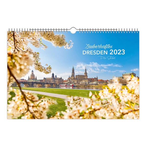 Premium-Kalender 2023 - Zauberhaftes Dresden - 60 x 40 cm