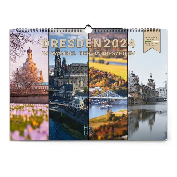 Kalender 2024 - Dresden im Wandel der Jahreszeiten