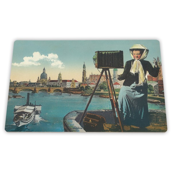 Frühstücksbrett Gruß aus Dresden