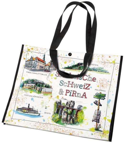 Sächsische Schweiz & Pirna - Fineart: PET-Tasche