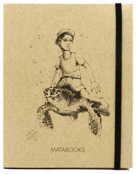 matabooks - Notizbuch aus Graspapier - Below Sealevel