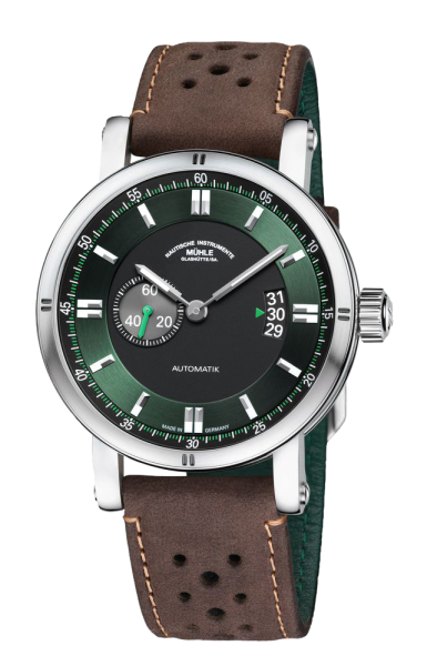 Mühle-Glashütte - Armbanduhr - Teutonia II Sport - Rallye-Edition in Racing Green