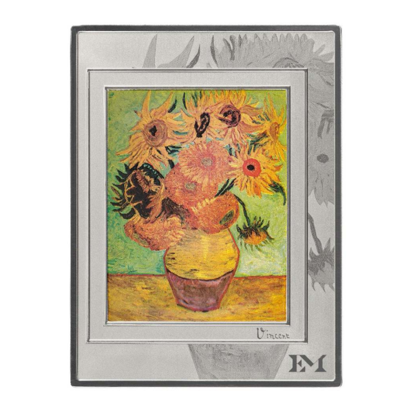 Silberbarren Ewige Meisterwerke "Sonnenblumen"