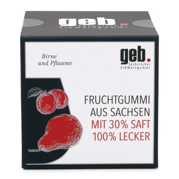 Fruchtgummi Birne & Pflaume (alkoholfrei)