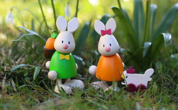 Traditionelle Osterdeko