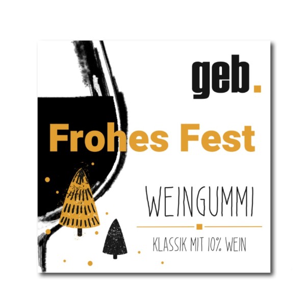 WinzerWeingummi Frohes Fest