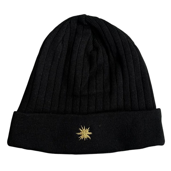 Beanie - Wintermütze schwarz für Erwachsene