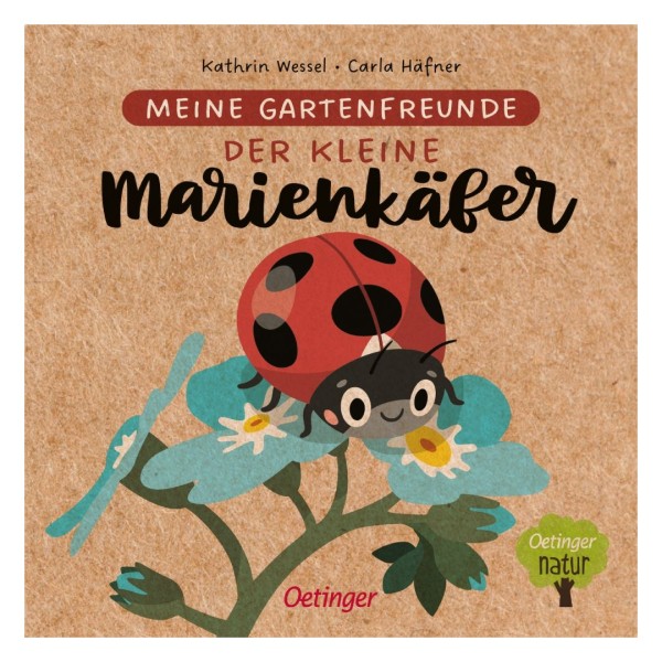 Der kleine Marienkäfer - Meine Gartenfreunde - Bilderbuch aus nachhaltiger Öko-Pappe