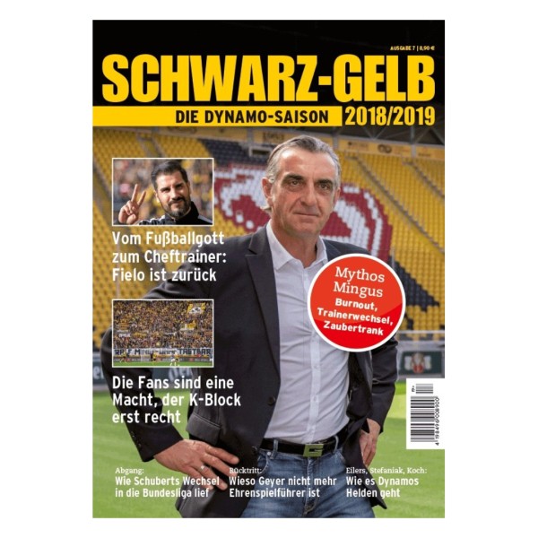 Dynamo-Saisonmagazin Schwarz-Gelb 2018/2019